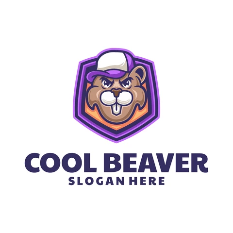 EPS,JPG Mascot Logo Design with Modern Elements