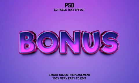 PSD Efeito de texto bônus