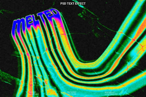 PSD Effet de texte fondu