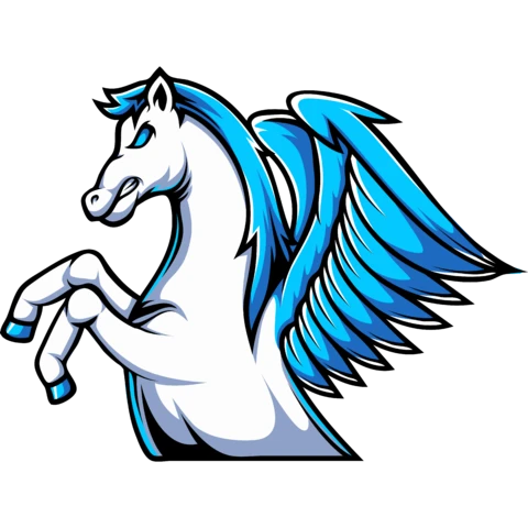 SVG, PNG ペガサスのイラスト