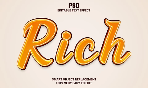 PSD Rich Text Effect