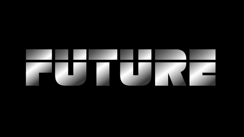 EPS,AI Efeito de texto futuro