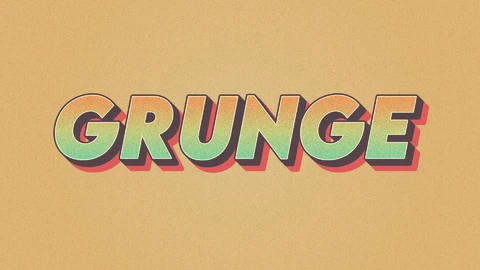EPS,AI Retro alte Grunge-Text-Effekt