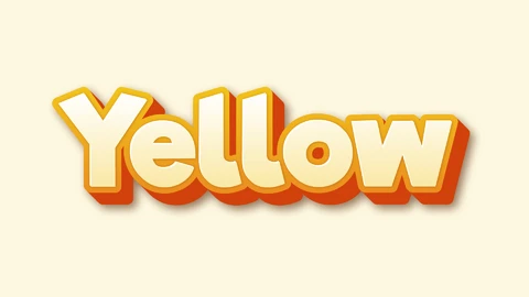 AI,EPS Efeito de texto amarelo 3d ensolarado