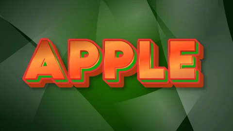 EPS,AI Fuente de la manzana roja