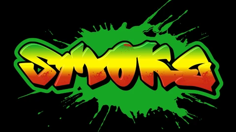 AI,EPS Graffitistijl lettertype-effect
