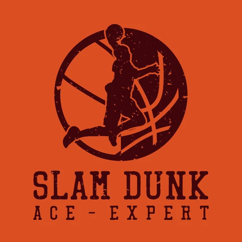 EPS,JPG Vintage Basketball Logo Design