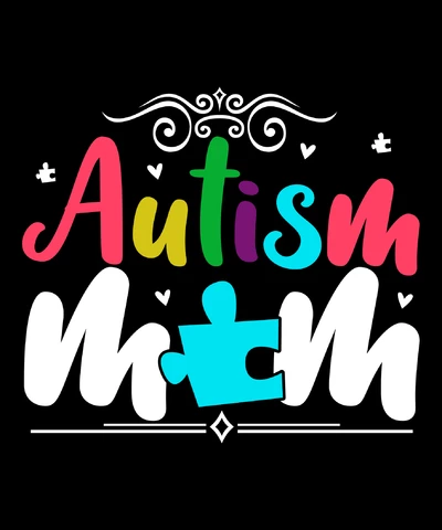 PNG,AI,EPS Autism Mom
