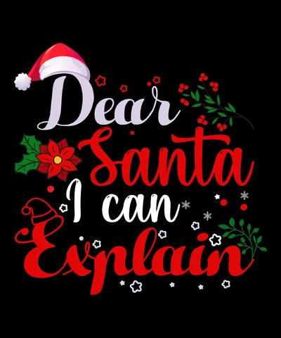PNG,AI,EPS Lieve kerstman ik kan het uitleggen