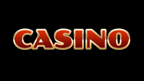 AI,EPS Efecto de texto de casino dorado