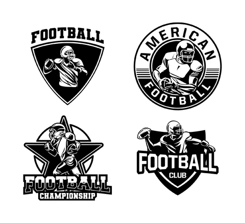 EPS,JPG Vintage Sports Emblem Collection