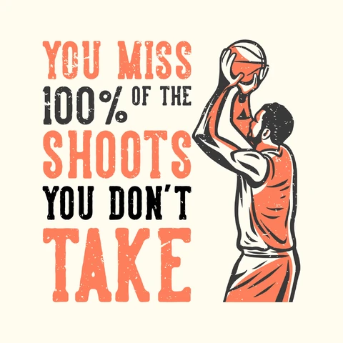 EPS,JPG Vintage Sports Quote Illustration