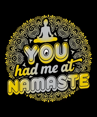 PNG,AI,EPS Vous m'avez eu au namaste