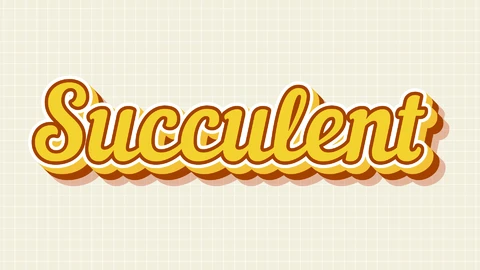 AI,EPS Succulent Text Effect