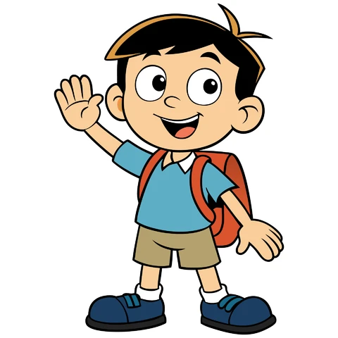 AI,JPG Cartoon Character Illustration