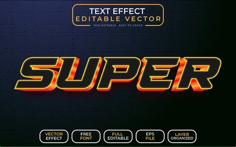 AI,EPS Super effet de texte