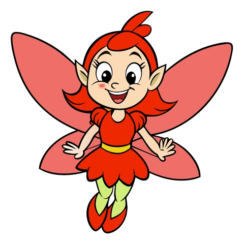 AI,JPG Cartoon Fairy Character Illustration