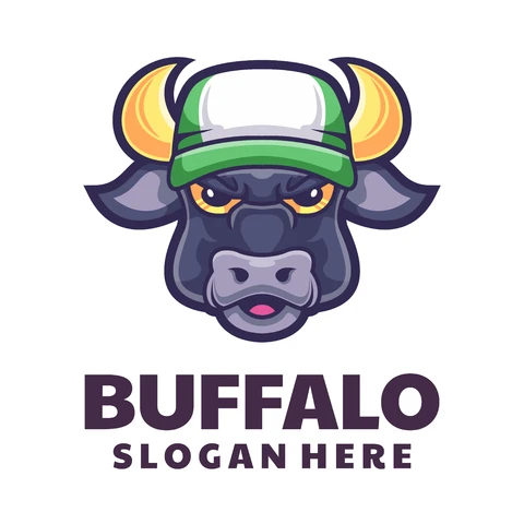 EPS,JPG Mascot Logo Design with Cartoon Style