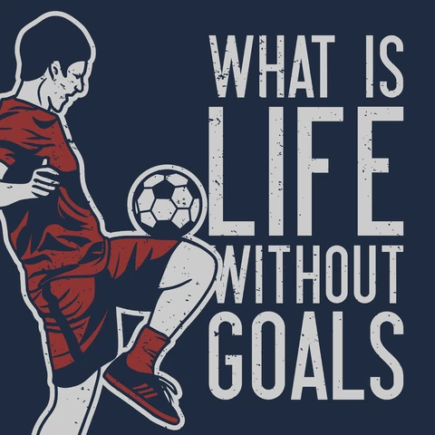 EPS,JPG Vintage Sports Illustration with Quote