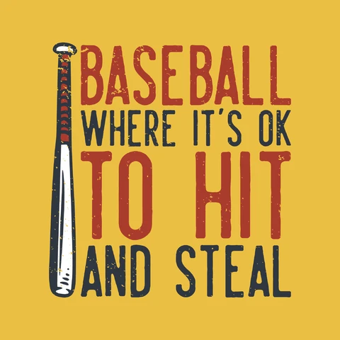 EPS,JPG Diseño gráfico de béisbol vintage