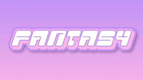 AI,EPS Efeito de texto de fantasia