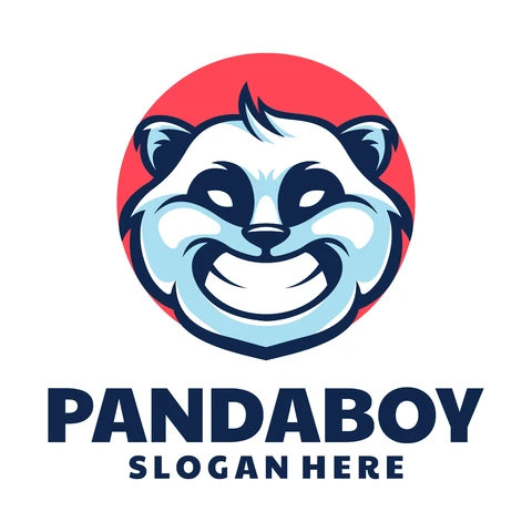 EPS,JPG Mascot Logo Design with Playful Character