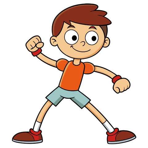 AI,JPG Cartoon Character Illustration