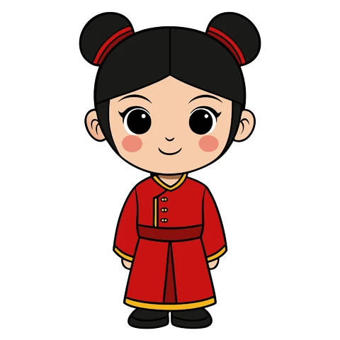 AI,JPG Cute Cartoon Character Illustration