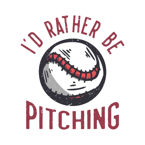 EPS,JPG Diseño de cita de béisbol vintage