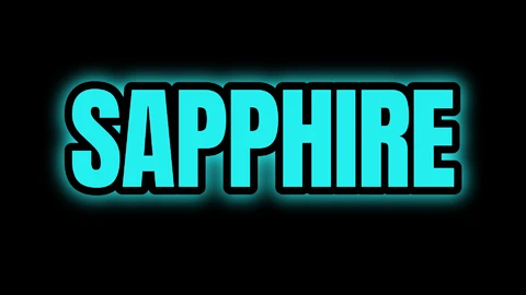 AI,EPS Effet de texte turquoise saphir