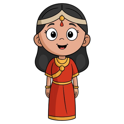 AI,JPG Cute Cartoon Character Illustration