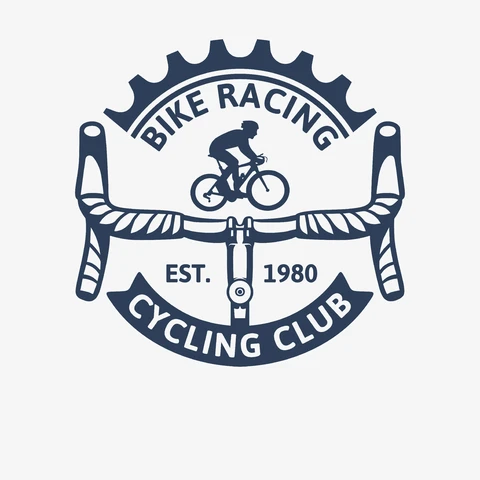 EPS,JPG Vintage Cycling Club Logo Design
