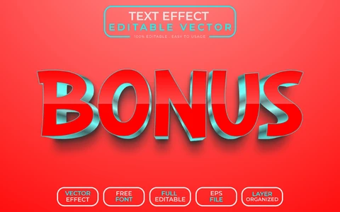 AI,EPS Effet de texte bonus