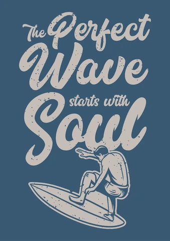 EPS,JPG Vintage Surfing Poster Design