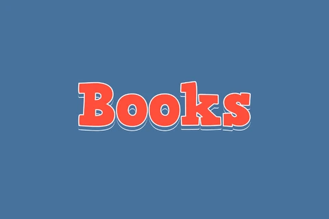 AI,EPS Fonte infantil vermelha de livro de histórias