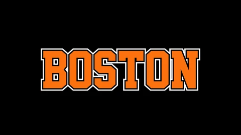 EPS,AI Boston Text Effect