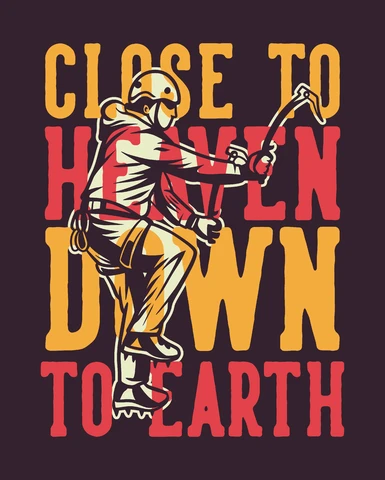 EPS,JPG Vintage Adventure Sports Illustration