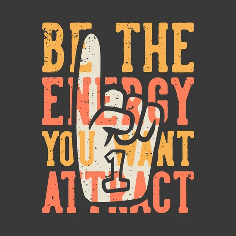 EPS,JPG Vintage Hand-Drawn Motivational Poster