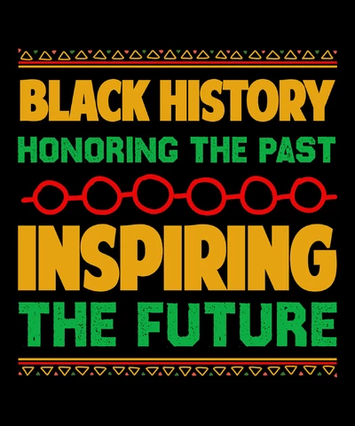 PNG,AI,EPS História negra honrando o passado inspirando o futuro