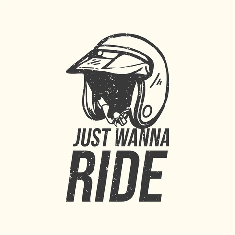 EPS,JPG Ilustracja kasku motocyklowego w stylu vintage