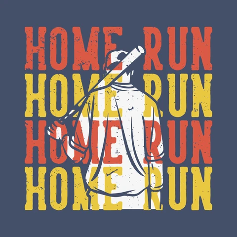 EPS,JPG Vintage Sports T-Shirt Design