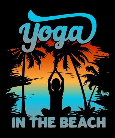PNG,AI,EPS Ioga na praia