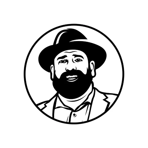 EPS,JPG Vintage Circular Illustration Style
