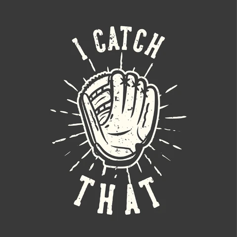 EPS,JPG Vintage Baseball Glove Illustration