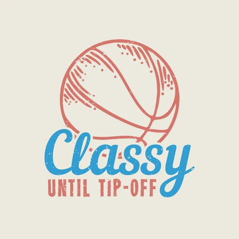 EPS,JPG Vintage Basketball Typography Design