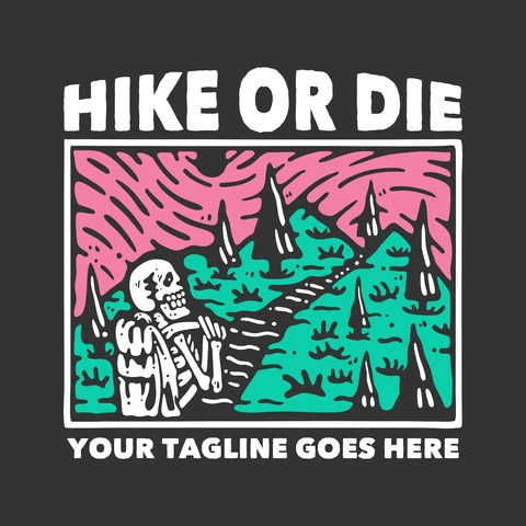 EPS,JPG Retro Comic Style Outdoor Adventure Design