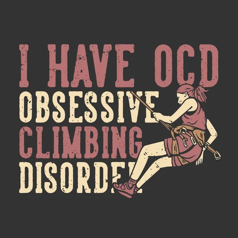 EPS,JPG Vintage Climbing Humor Graphic Design