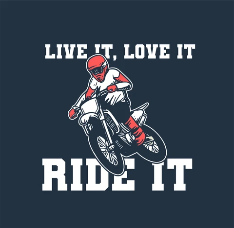 EPS,JPG Desenho de camiseta vintage de motocross