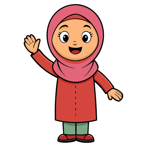 AI,JPG Illustrazione di un personaggio dei cartoni animati