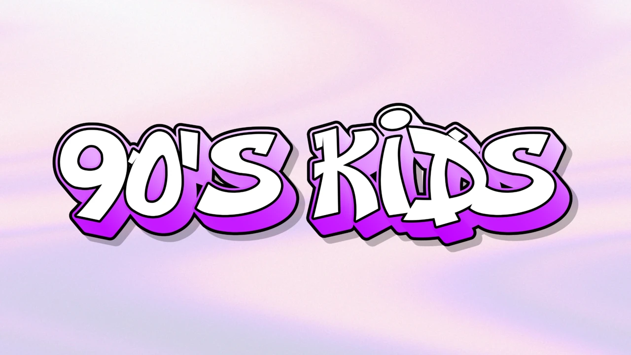 90's Retro Graffiti Text Effect